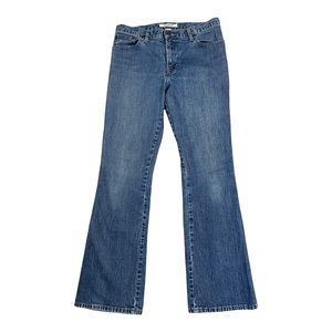 Abercrombie Mid-Rise Boot Cut Medium Wash Jeans Women’s Size 8  [211]